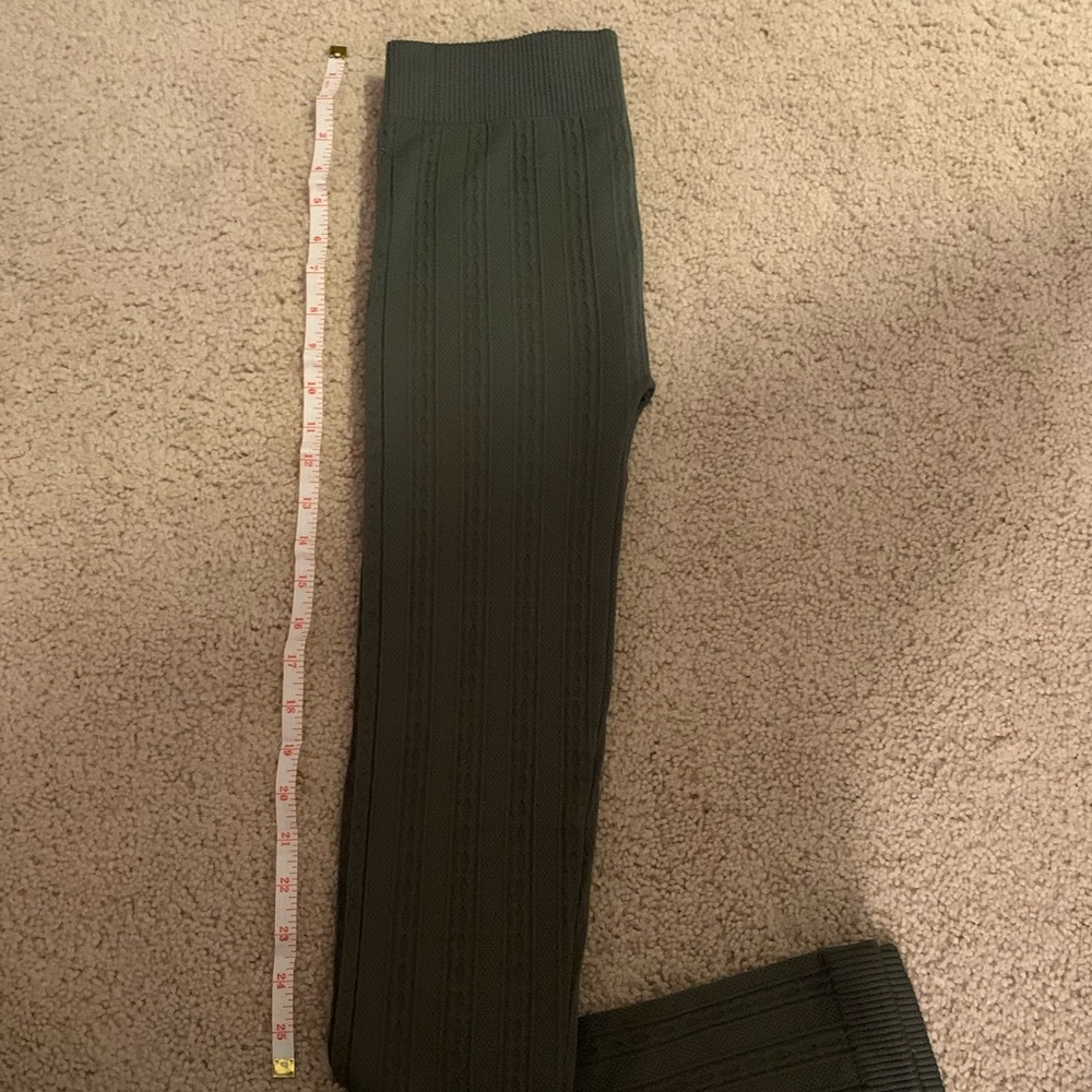 Charlotte Russe ribbed leggings